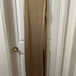 Gold Dress