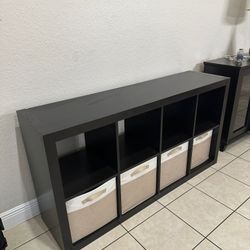 Shelf Unit With Storage 