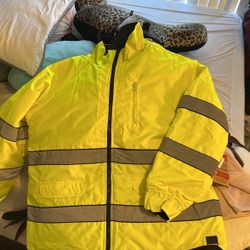 Work Jacket -Craftsman Jacket With Reflectors 