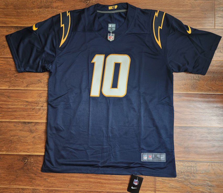 Los Angeles Chargers Justin Herbert #10 stitched jersey