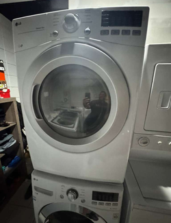 LG Front Load Washer & Dryer Set - Energy Efficient