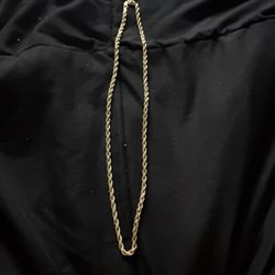 10k gold rope chain