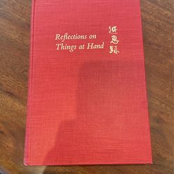 Reflections On Things At Hand