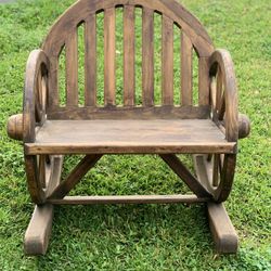 Wood Rocking Chair 