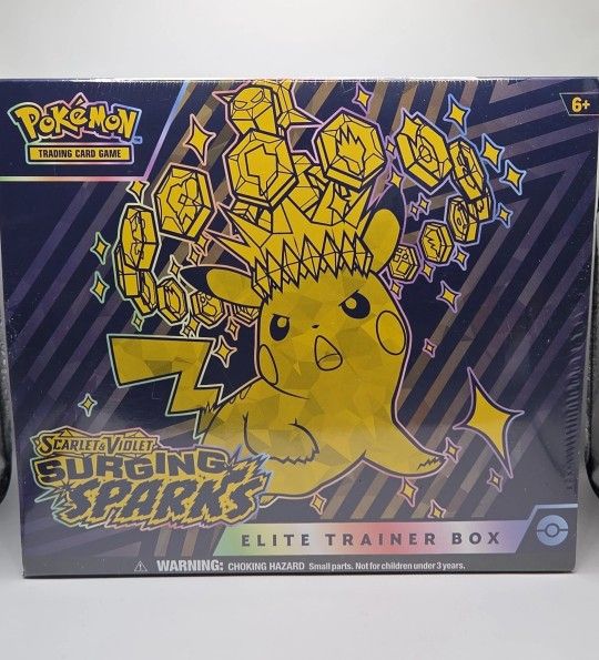 Surging Sparks Pokemon Elite Trainer Box 