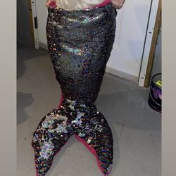 Plush Sequin Mermaid Tail