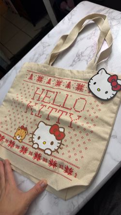 Hello kitty tote bag