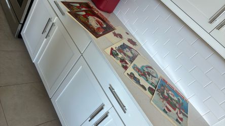 Vintage Christmas Window Decoration