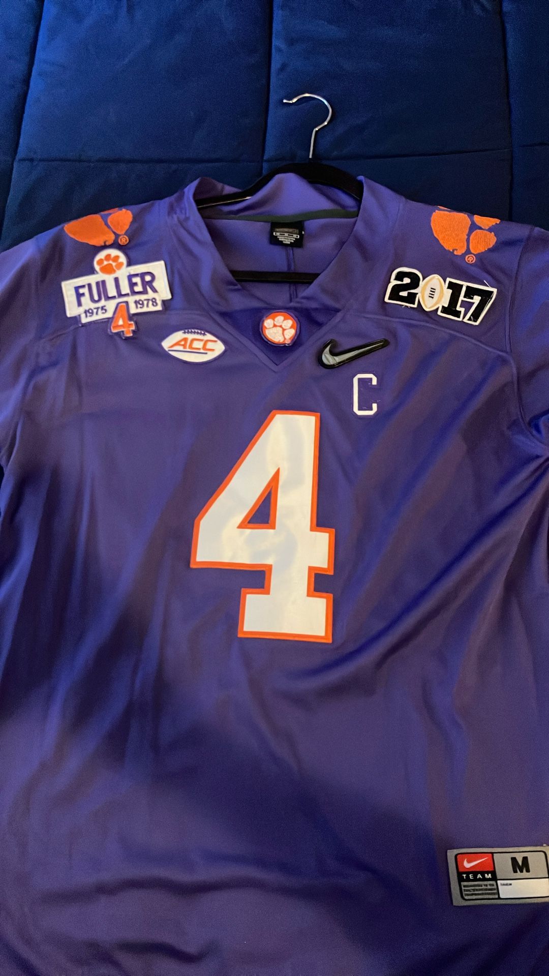 Watson Clemson Purple Jersey