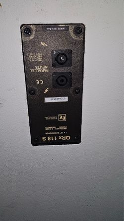 📢 For Sale: Electro-Voice (EV) QRx Professional Sound System (Complete Package or Split Pairs)