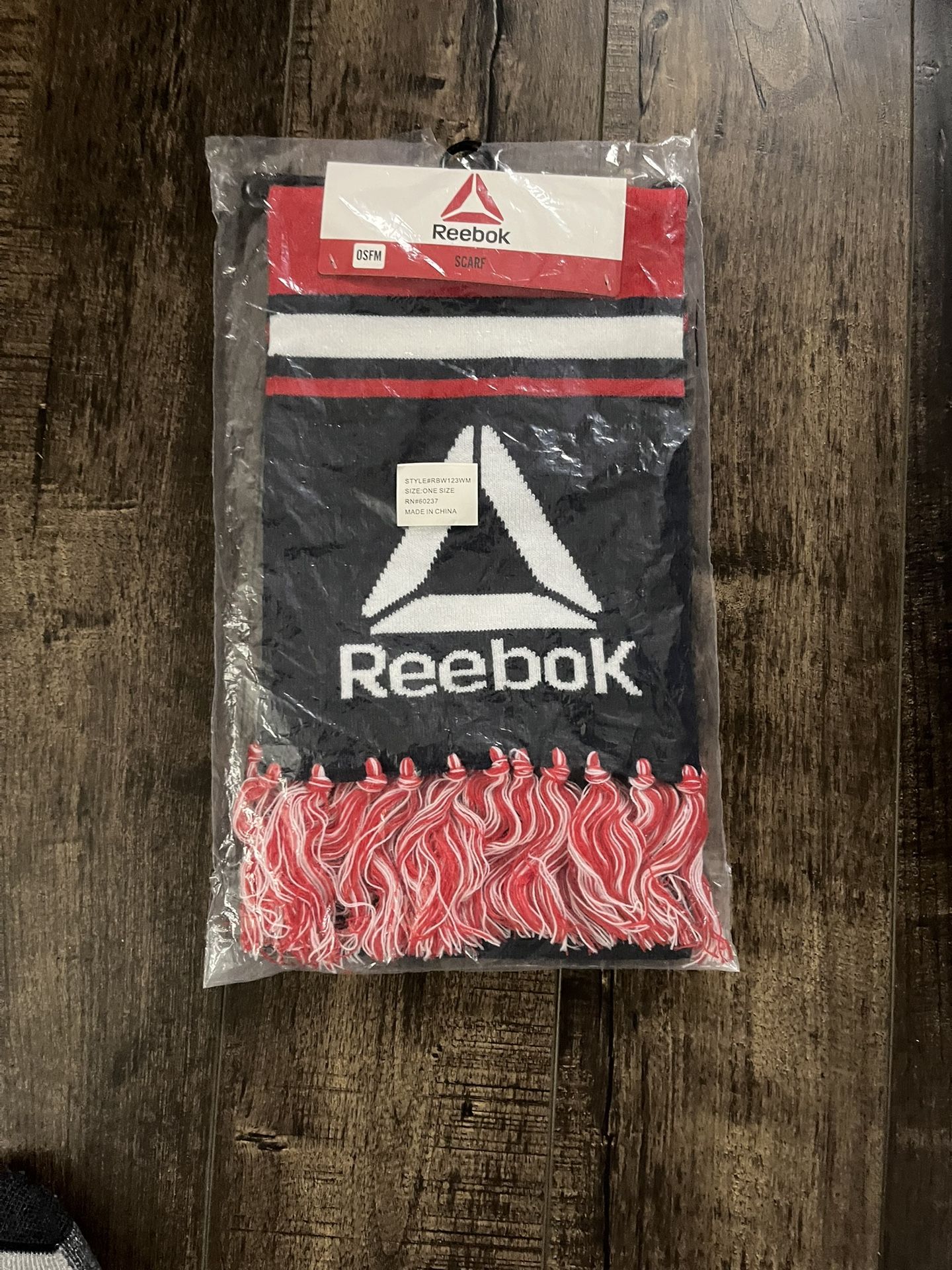 Reebok Scarf Fringe Rally  Scarf