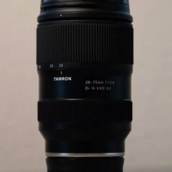 Tamron A063 28-75mm f/2.8 Di III VXD G2 Zoom Lens for Sony E-Mount