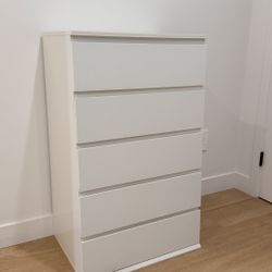 White dresser