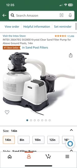 sand pump and aiper pool vacuum