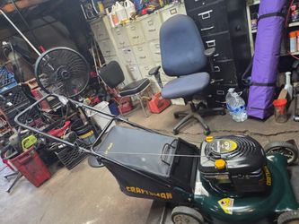 Green Craftsman  Push  Lawnmower