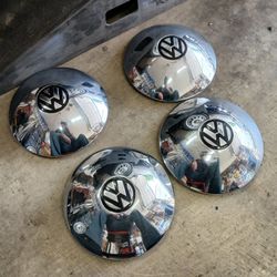 Vw Volkswagen Early Hub Caps Set 