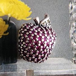Pandora  Sparkling Apple Charm 