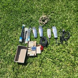 ANDIS MASTERS hair clippers and extra blades in good working condition