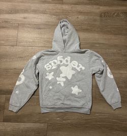 Grey Spider Hoodie (M-L)