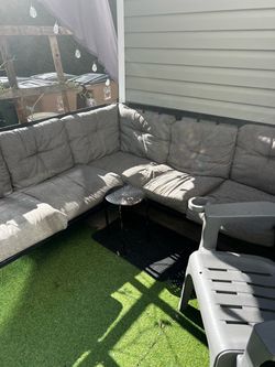 Metal Lawn Sectional