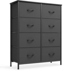 BRAND NEW BLACK DRESSER With 8 drawers