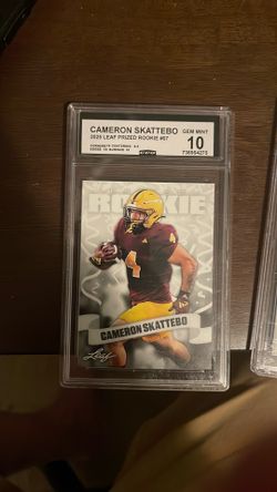 Skattebo graded 10 rookie card