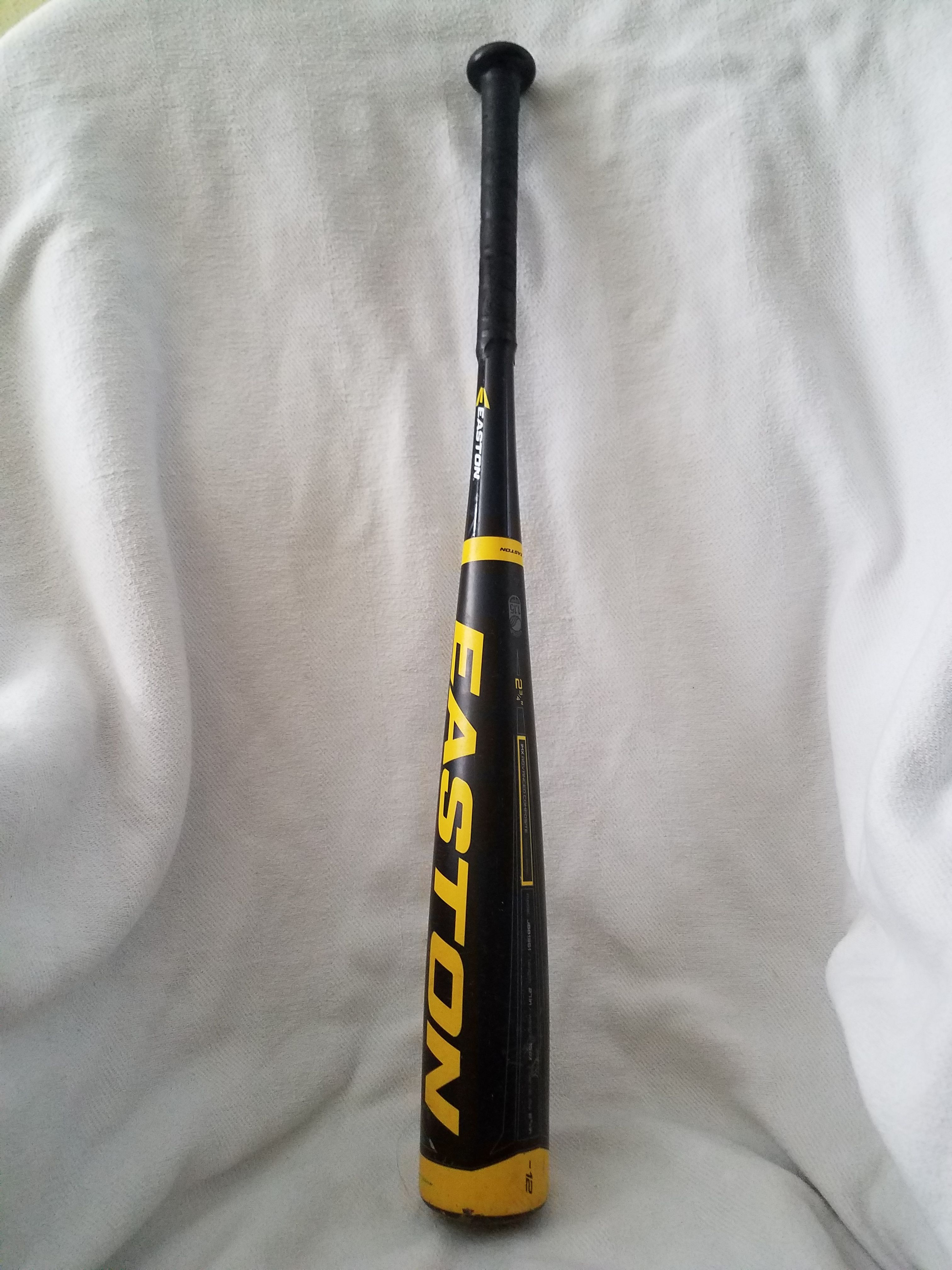 Easton s1 baseball bat size 27/15 2 3/4