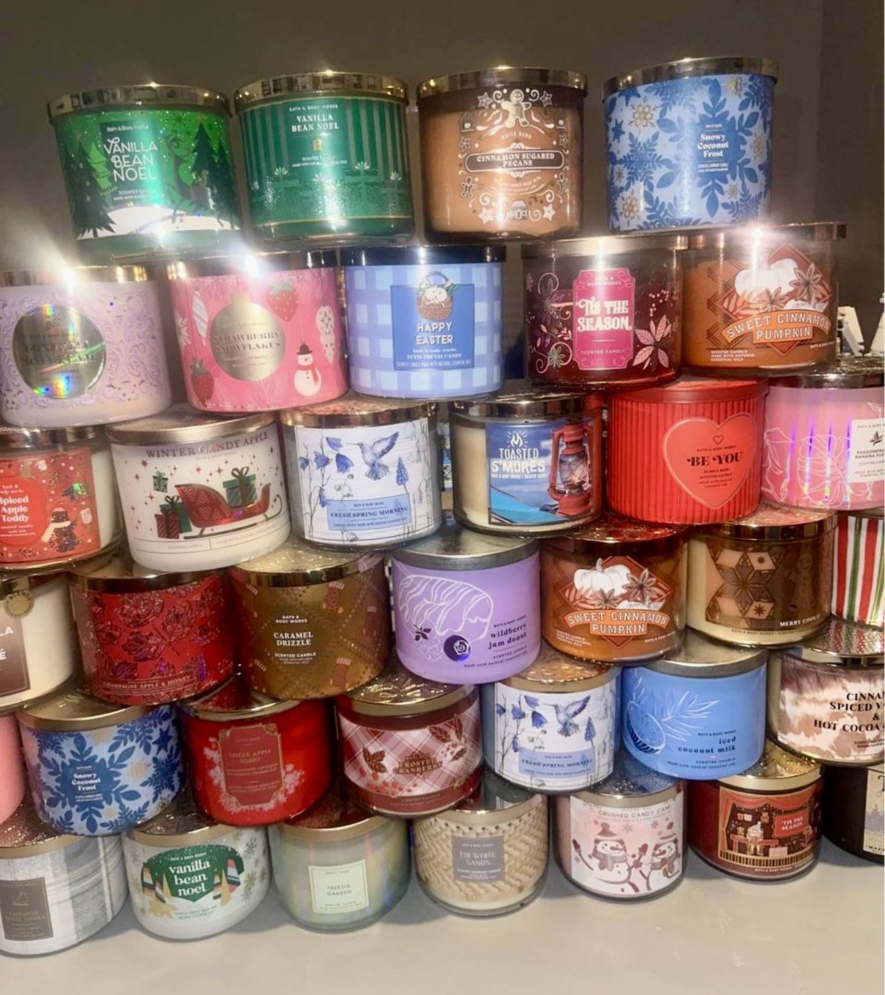 NEW bath & body works candles