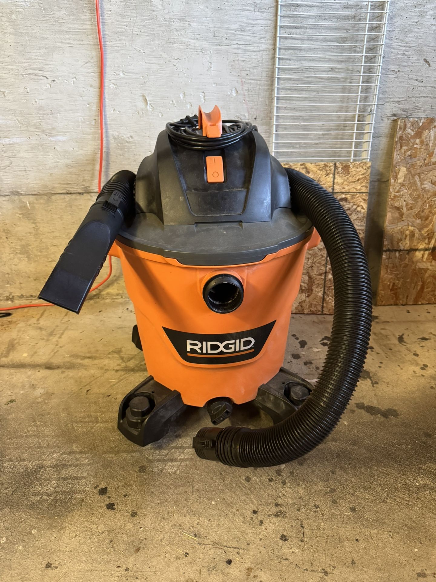 Ridgid shop vacuum