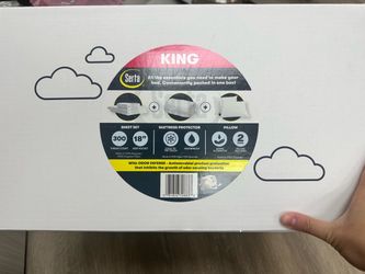 Serta King Bed-in-a-Box Set