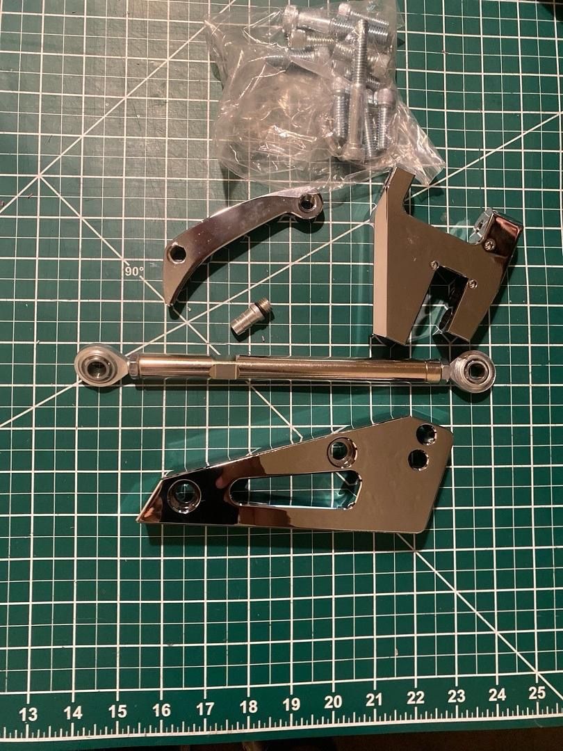 Alternator Bracket Chevy Small Block SBC Short Water Pump SWP Models Adjustable Aluminum