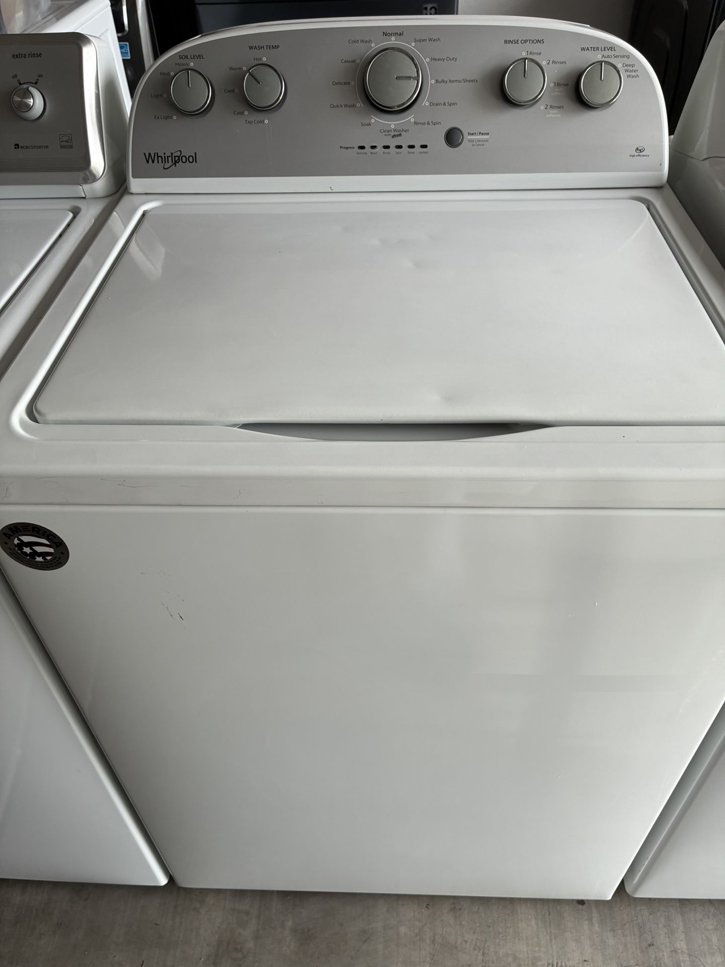 Whirlpool Washer Works Orden Warranty 30 Days