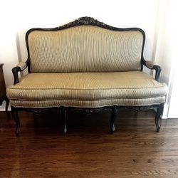 Antique French Settee Bench 