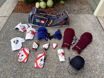 Branded Cricket Kit Set Complete (All Gear Included)
