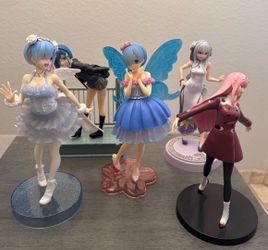 Anime Figure  $12 each