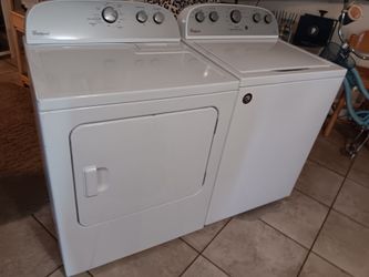 Whirlpool washer and dryer