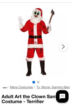 Santa Terrifier costume