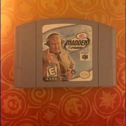 Madden 2000 For The N64