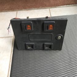 Arcade Driving Game Coin Door With Coin Mech