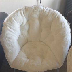 Two Foldable Egg Chairs One Brand New Never Used And The Other One Used Check Pictures Both For 75