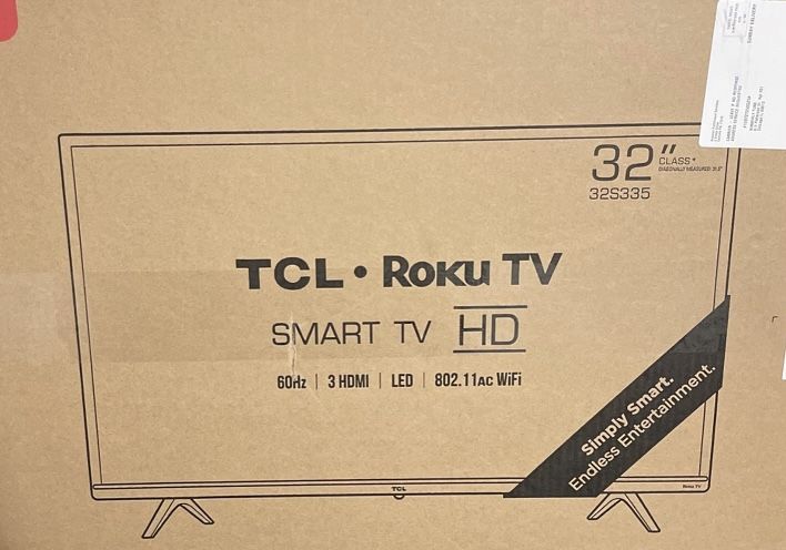 TCL 32 inch Roku tv