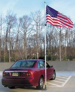 23ft Telescoping Tailgate Flagpole