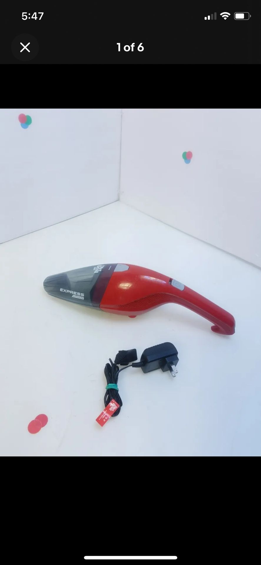 Dirt Devil Express Lithium Cordless Hand Vacuum BD30005 tested