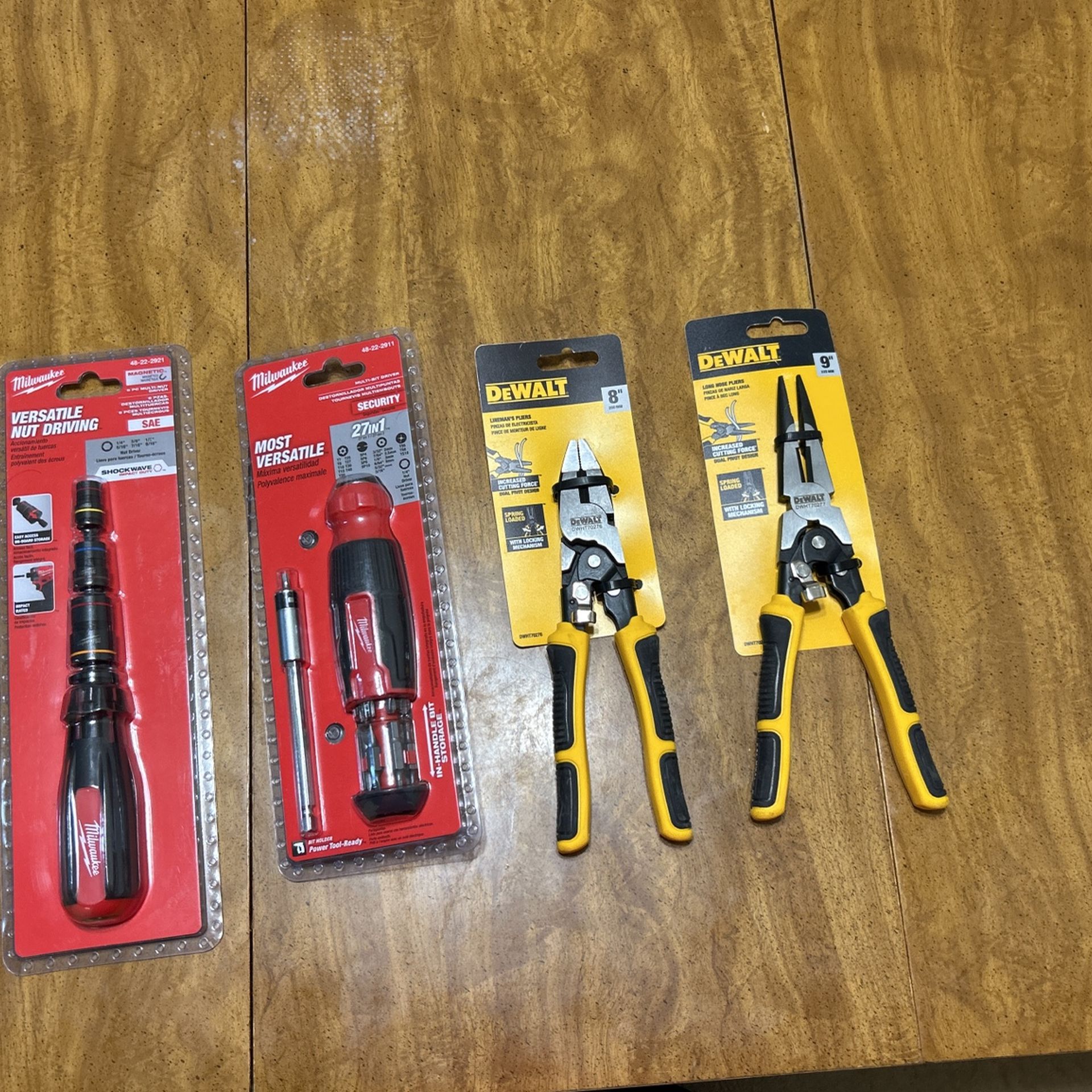 Milwaukee Tools And DEWALT
