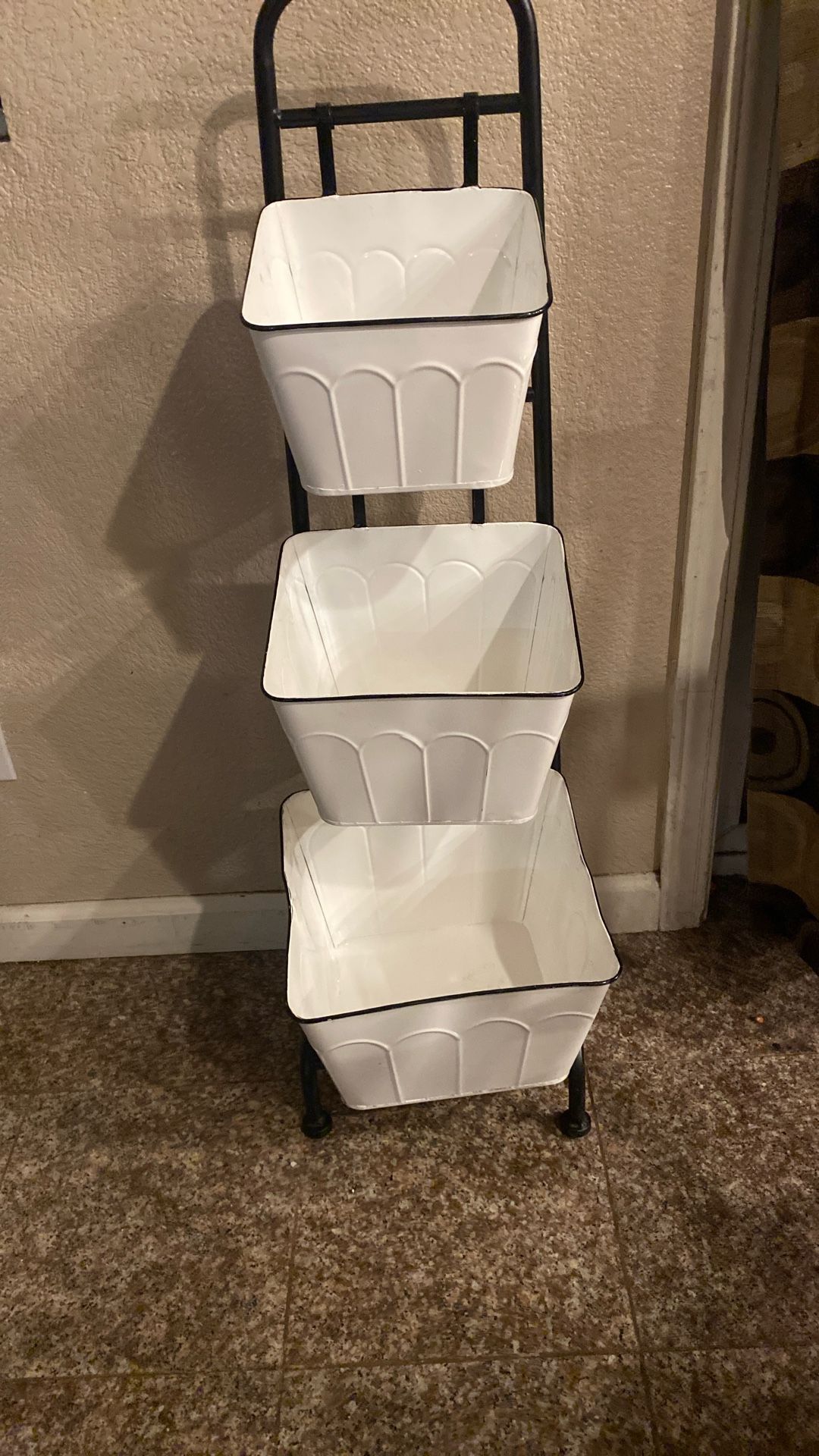 3 Tier Metal Planter / Veggie Fruit Stand