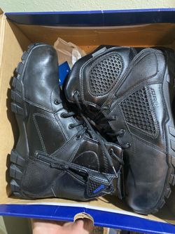 Bates Footwear Strike 6" Side Zip Waterproof Boots Size 12 X