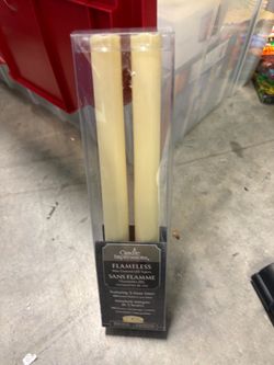Candle Impressions Flameless Wax LED Taper Candles
