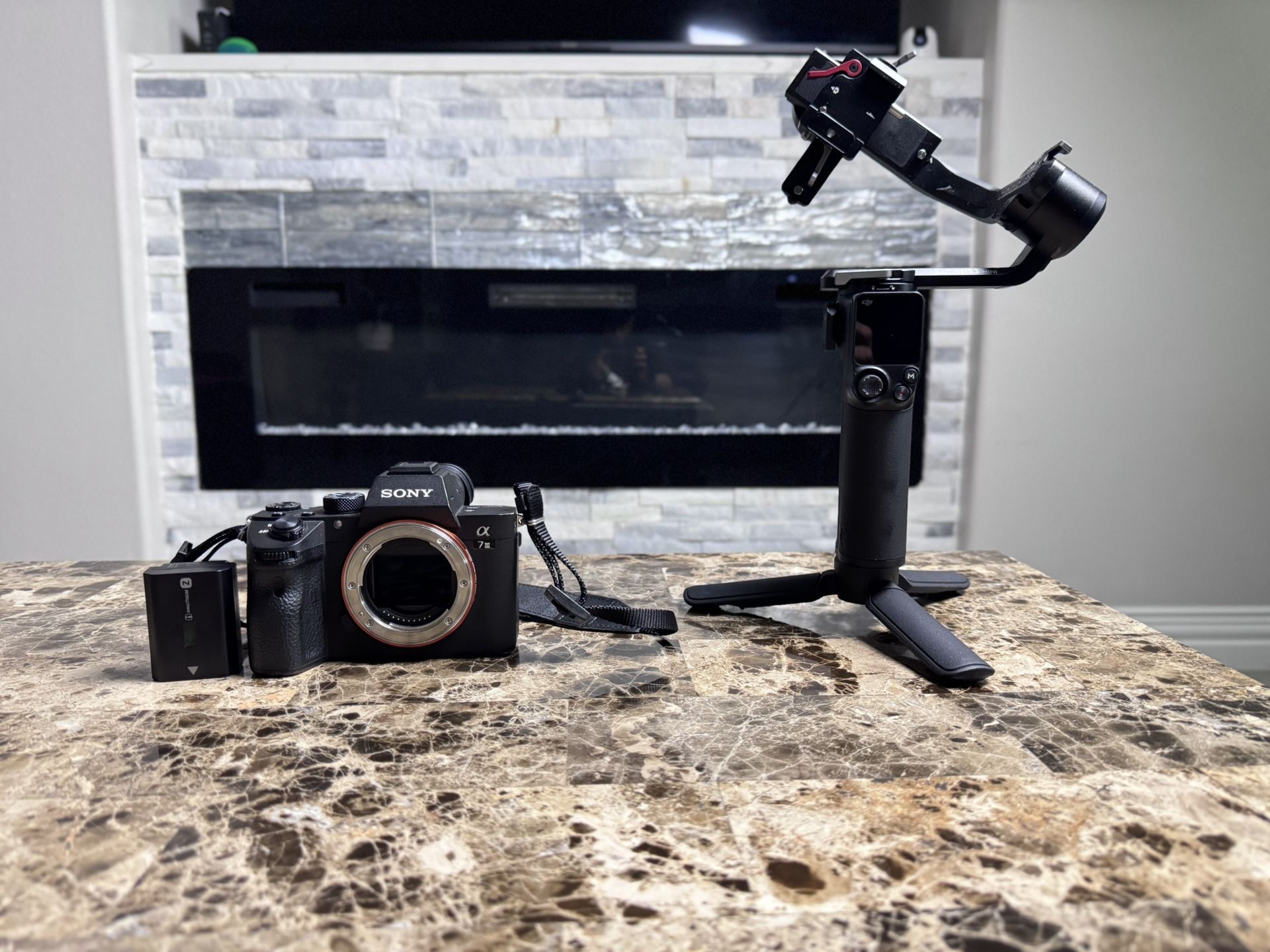 Sony A7iii And Gimbal DJI RS 3 Mini