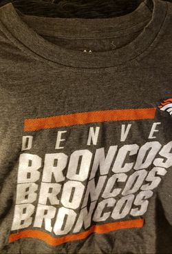 3XLT Majestic Denver BRONCOS long Sleeve T-shirt New