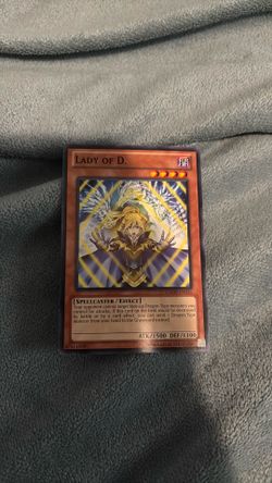Yu-Gi-Oh! Lady of d 1996 Yu-Gi-Oh! Card